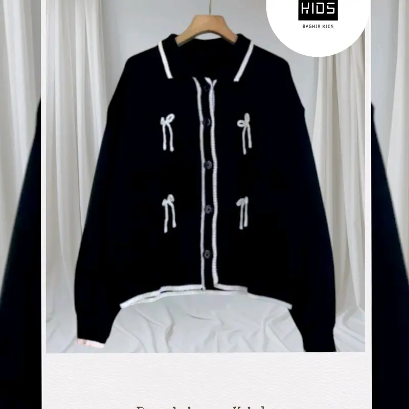 Keiko Cardigan Knit- Couple Ibu Anak Perempuan 1-10 Tahun Outer Kardigan Wanita Korean Stayle 4