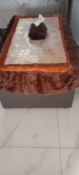 Product Review of Taplak Rumbai Kombinasi + Sarung Tisu Taplak Meja Ruang Tamu Taplak Meja Viral Dekorasi from m**a a**r 0