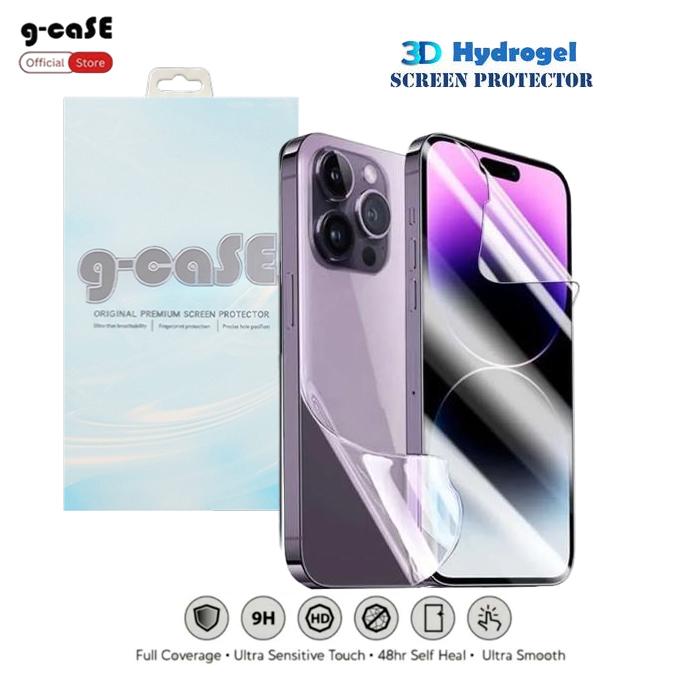 Gambar g-caSE ANTI GORES JELLY HYDROGEL For IPHONE 12 12MINI 12PRO 12PROMAX MINI PRO MAX - IPHONE 12, DEPAN dari G-caSE Official Store Kota Administrasi Jakarta Pusat Tokopedia
