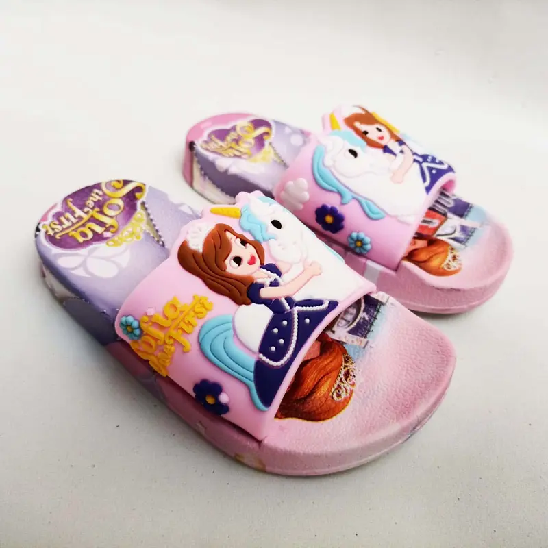 Sandal Selop Anak Perempuan Karakter Sofia Bahan Karet Jelly - Fashion Anak Perempuan - Import Kaki 5