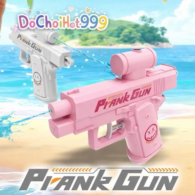 Súng Phun nước hai chiều prank gun 16cm đồ chơi mùa hè troll vui nhộn