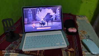 Product Review of Magnetic Bluetooth Keyboard Case for xiaomi poco Tablet Cover case dan Casing from r**2 0