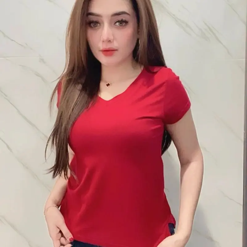 Kaos Spandek V-Neck import bahan melar dan dingin 8