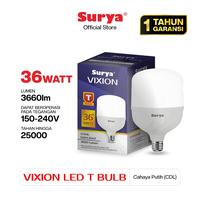 Gambar Surya Lampu Bohlam LED Vixion T Bulb 36W Cahaya Putih dari Surya Lighting Shop Kab. Tangerang 1 Tokopedia