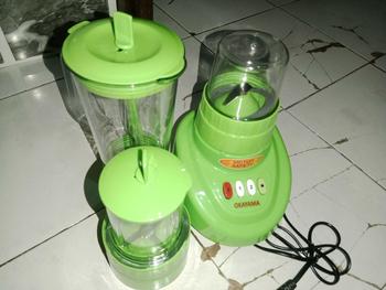 Product Review of BLENDER PLASTIK OKAYAMA BLENDER 3 IN 1 OK-355 3 tabung from m** 1