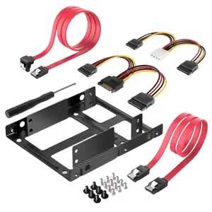 Mounting Kit Bracket HDD / SSD Eksternal 2.5 Inch ke 3.5 Inch 2 Bay