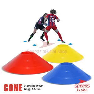SPEEDS Cone Mangkuk bola kaki futsal training Latihan Kun Mangkok Marker harga Ball Outdoor 005-1