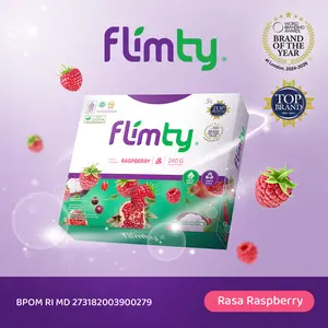 Flimty rasa Raspberry - 1 box isi 16 sachet (Paling Dicari di 2025)