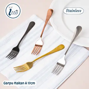 Garpu Makan A 17cm Stainless Steel