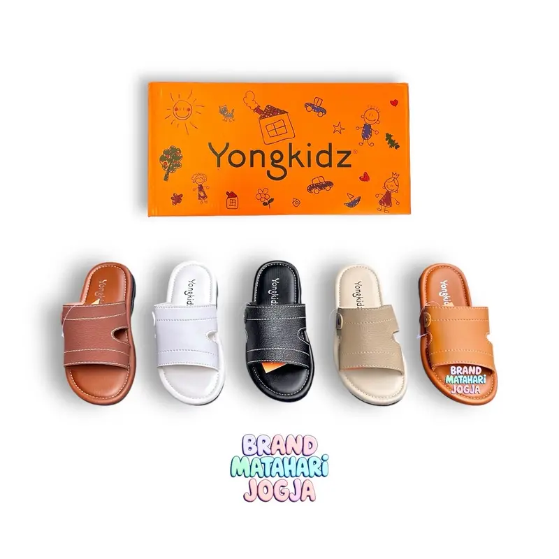 Sandal Selop Anak Cowok YK 2 Simple Elegan Berkualitas 1