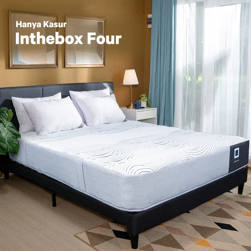 Kasur Spring Bed IN THE BOX Four - FREE Bantal 2
