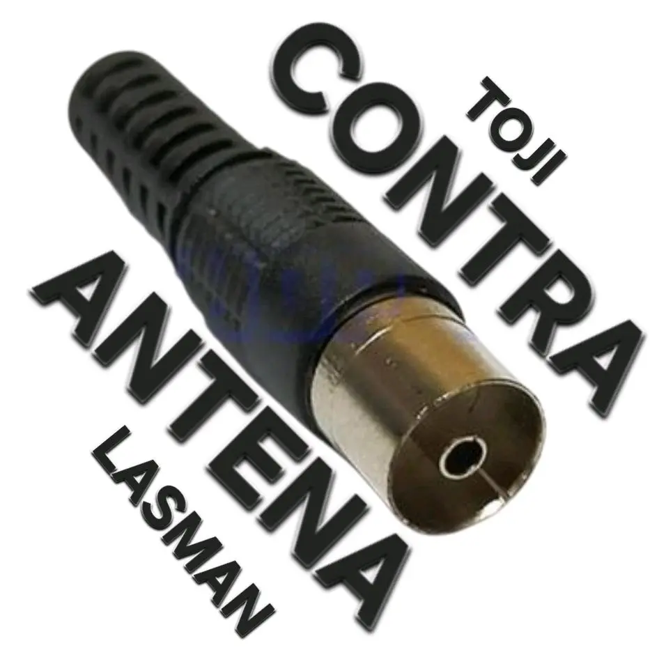 GLOSIR / COVER ANTENA PLASTIK HITAM / JACK GLOSIR / SOKET KOMEKTOR CONECTOR CONTRA COVER SAMBUNGAN I ANTENA 5C DIGITAL DAN ANALOG TV STB SET TOP BOK TV LED LCD TV TABUNG SEMUA SUPORT ANTENA TV