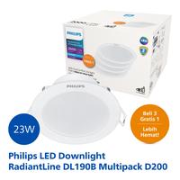 Gambar Lampu Philips Radiantline Downlight DL190B D200 23W 65K Putih dari Philips Lighting Indonesia Kota Administrasi Jakarta Utara 3 Tokopedia