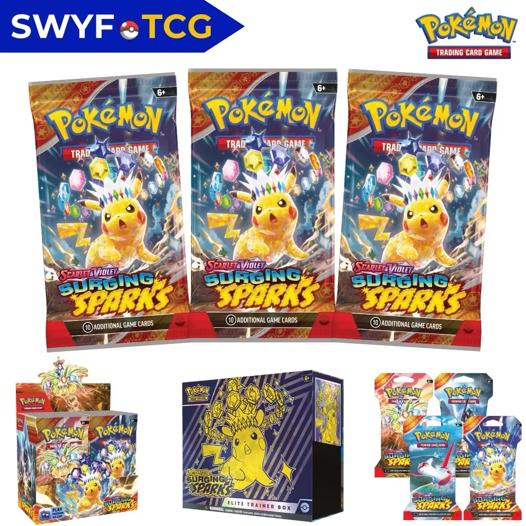 most valuable pokemon mcdonalds card Pokemon TCG: Surging Sparks main image 1