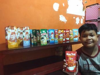 Product Review of CEKELIN Cemilan Paket Pemula 40pcs Makaroni Mie Lidi Pilus Kerupuk Seblak Basreng Keripik Tempe  Snacks from i** A**f ** 0