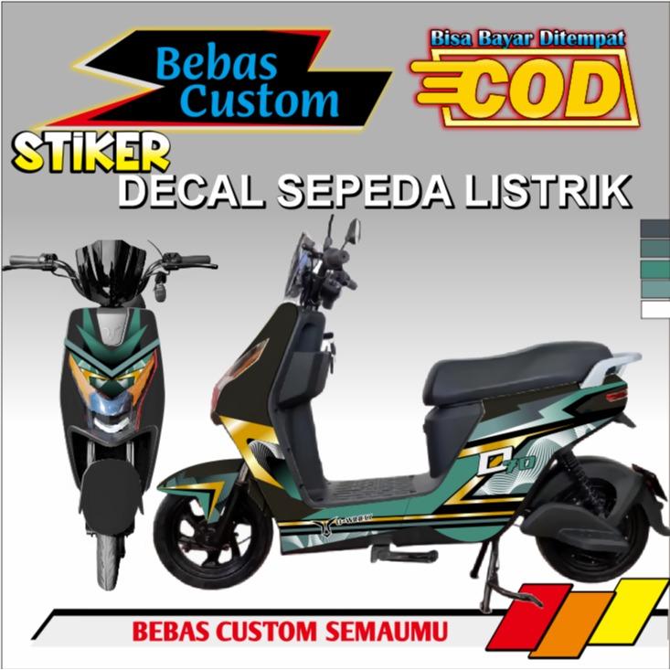 Electric Scooter Unused Honda Wheeler STIKER Custom D70 D75