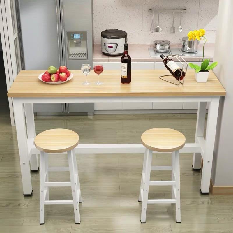 Bar Table Simple Wall Facing Narrow High Leggedbar And Chair Set Balcony Table 0