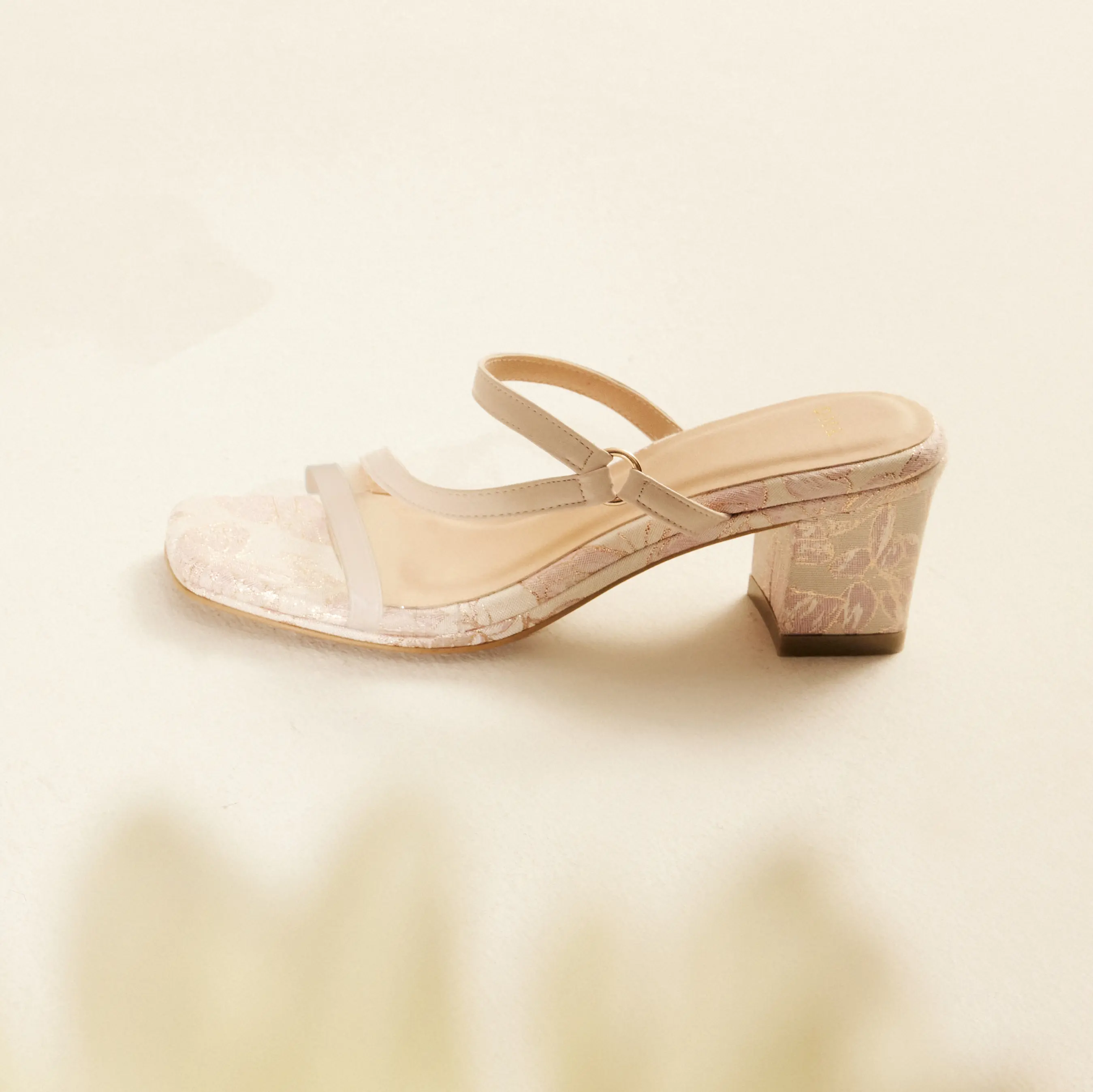 [NEW] DMK - Tammy Block Heel Mule Sandals