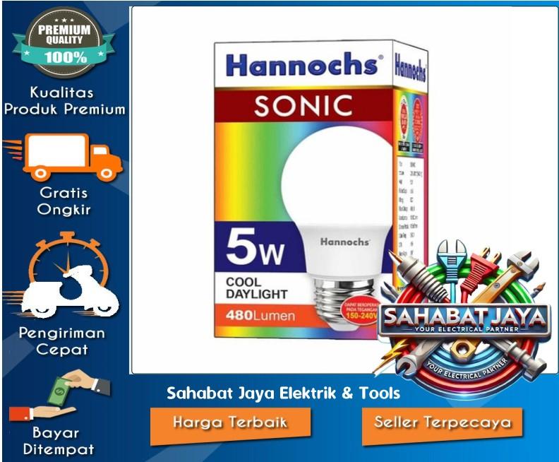 Lampu LED Hannochs SONIC 3/ 5/ 7/ 9/ Watt Capsule LED | Putih 6500K Cool DayLight / Kuning 3000K Warm White 2