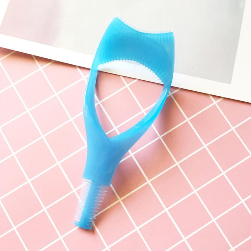 Product Introduction of 1pcs 3 In 1 Shield Guide Guard Lash Curler Eyelash Curling Comb Makeup Tools Lashes Cosmetics Curve Applicator Combs Accessories 3