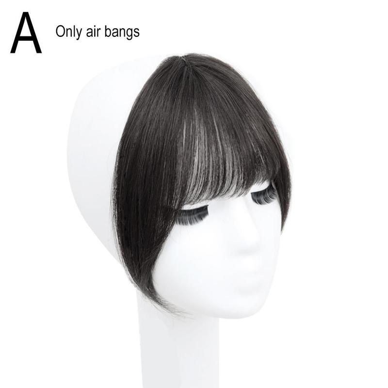 Product Introduction of Tóc Giả Thời Trang, Tóc Mái Bằng Không Khí Giả, Kẹp Tóc Thanh Lịch, Tóc Mái, Y4B6 20