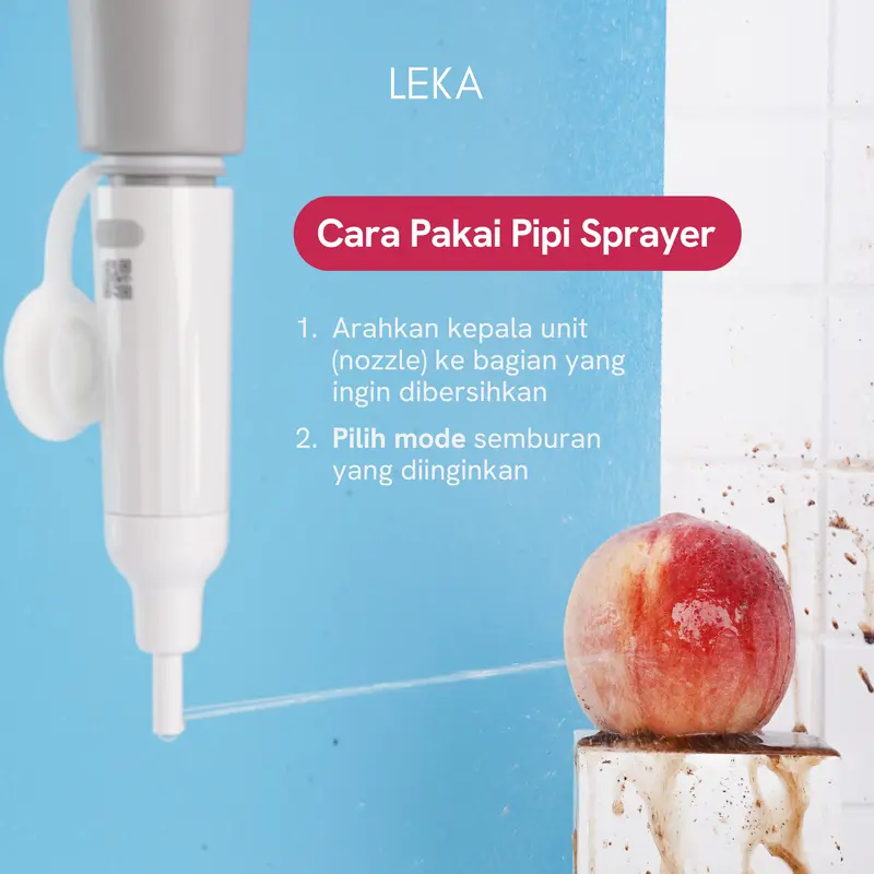 LEKA SP335 Pipi Sprayer - Bidet Portable Toilet Rechargeable Travel 4