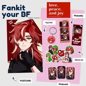 MGL2 - [ FANKIT ] VTUBER -  MINI FANKIT GIFT BOX HAMPERS VTUBER EOS PANDAVVA / HARRIS SOUTA GIN ARION ARJUNA KOBO OLLIE RISU KOBO