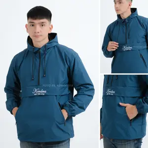 Jaket Pria Distro Bandung Hoodie Keren Grosir Pakaian Pria Jaket Parasut Parka Nyaman Parasut Cougle Bomber Logo Bordir Semi Ca Hitam Navy Taslan ZN Premium Size M/L & XL