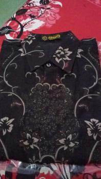 Product Review of kemeja batik katun  SLIMFIT BUNGA LASEM Ready Panjang Dan Pendek (Pilih Variasi) Ready Size Jumbo 5L LD 130 Max BB 130 Bahan Katun Halus Primisima Berlapis Furing Dan Jahitan Eksklusif from @**5 1