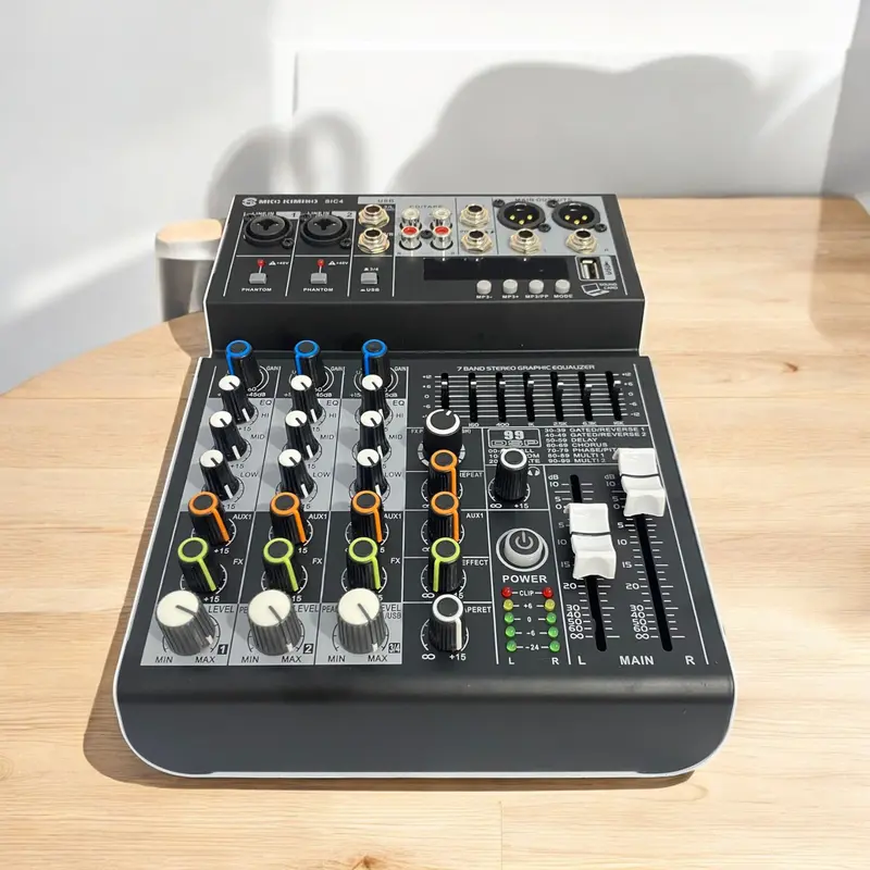Amplifier Kimiso SIC4 Mixer Audio Berkualitas 3