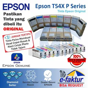 Tinta Catridge Epson SureColour SC-P6000 SC-P7000 SC-P8000 SC-P9000 T824 T54X SERIES T54X1 - T54XD Original