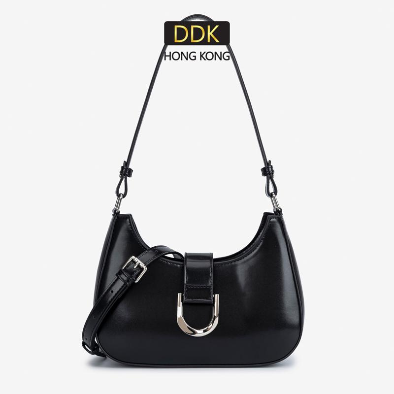 DDK 5036-Túi Xách Nữ Đeo Chéo Dây Điều Chỉnh Cao Cấp Kiểu Dáng Thời Trang Màu Đen Sang Trọng Hàng Chính Hãng túi da đẹp bền công sở đi làm đi tiệc đi chơi
