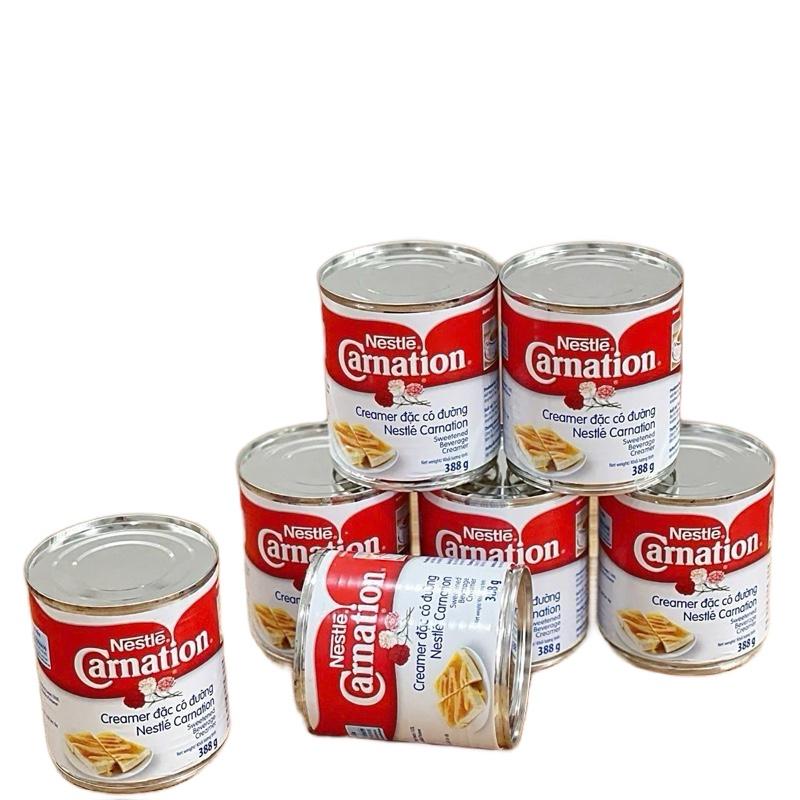 COMBO 4 LON SỮA ĐẶC CÓ ĐƯỜNG NESTLE CARNATION 388GR XUẤT XỨ THAILAND