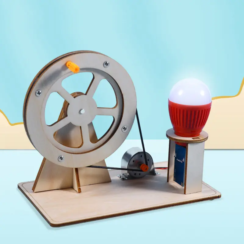 Generator Bohlam Kayu DIY Untuk Edukasi Pengetahuan Anak