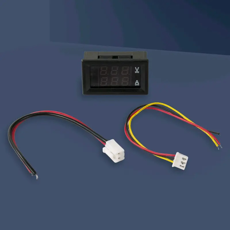 DC 100V 10A Dual Voltmeter Ammeter Digital DC 100V 10A 4