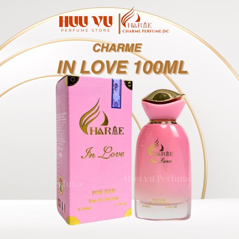 CHARME PERFUME - Nước Hoa Nữ Charme In Love 100ml Perfume Xịt Thơm Women Cosmetic