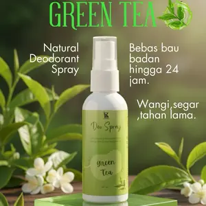 ZAFRINS Deodorant spray tawas Green Tea