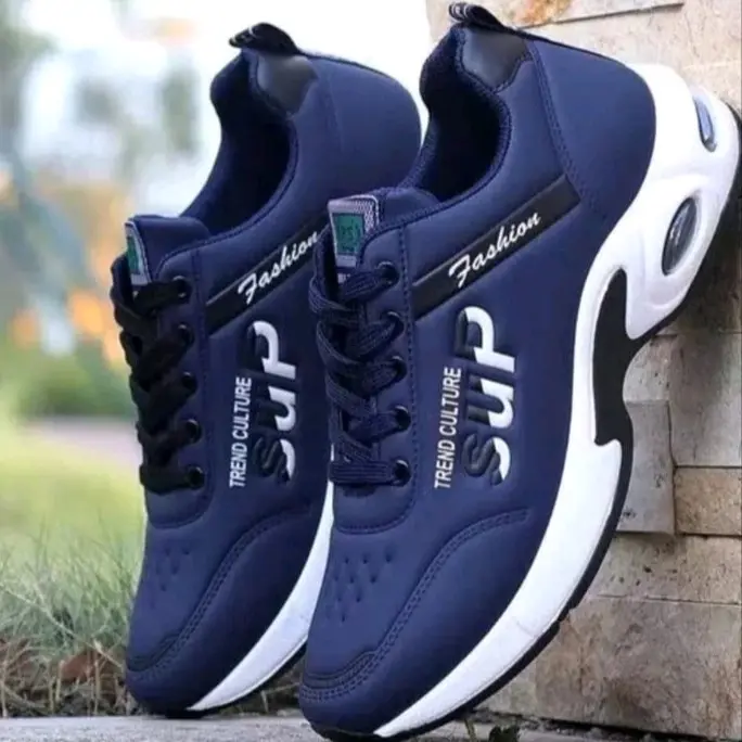 Sepatu Sneakers Pria Sup  Casual Putih Hitam Musim panas Musim dingin Kasual Shoes Merah 5