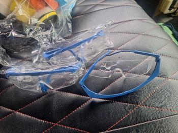 Product Review of Kacamata Safety Kerja Pelindung Mata Bening Transparan Gerinda Las Goggles Outdoor Work Laboratory from 🄲**🔥 2