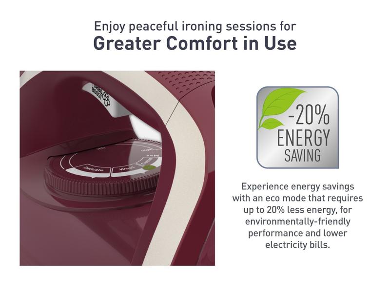 Tefal Steam Iron Ultragliss Plus (Red) FV6820 7