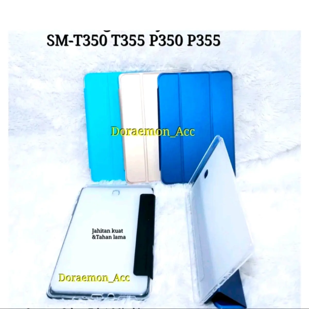 Flip Cover Sarung Sam Galaxy Tab A 8.0inchi 2015/2016 SM-T350 T355 P350 P355  Case Casing Flip Case Book Cover