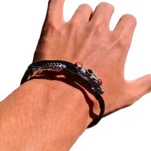 gelang akar bahar hitam minimalis pakek variasi