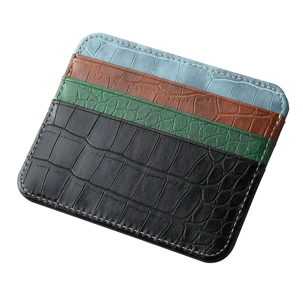 Organizer Double-sided Card Holder Ultra-thin PU Leather Credit Card Sleeve  Coin Pouch Wallet Card Protector Card Storage - TikTok Shop Philippines