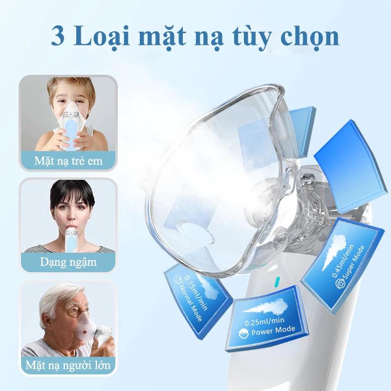 Máy Phun Sương Tạo Độ Ẩm Cho Bé Và Người Lớn, Máy Phun Sương Cầm Tay Nhỏ Gọn Có Chế Độ Tự Làm Sạch, Tặng Kèm Cáp Sạc type-C 1