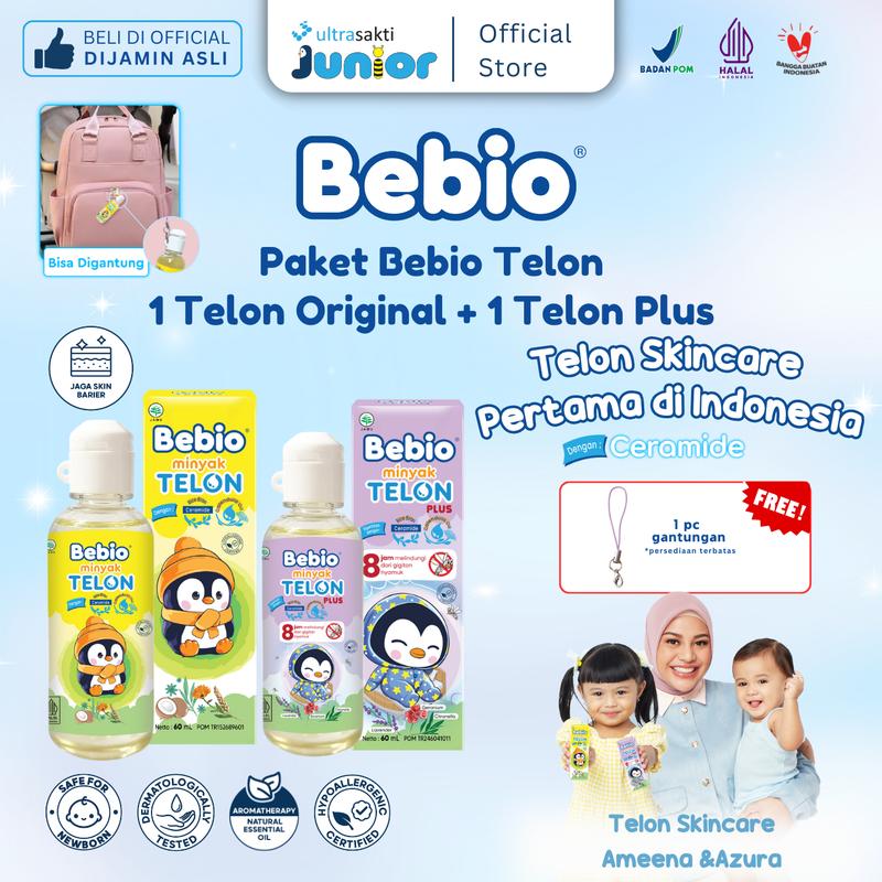 Paket Bebio Minyak Telon Ceramide 60ml 1