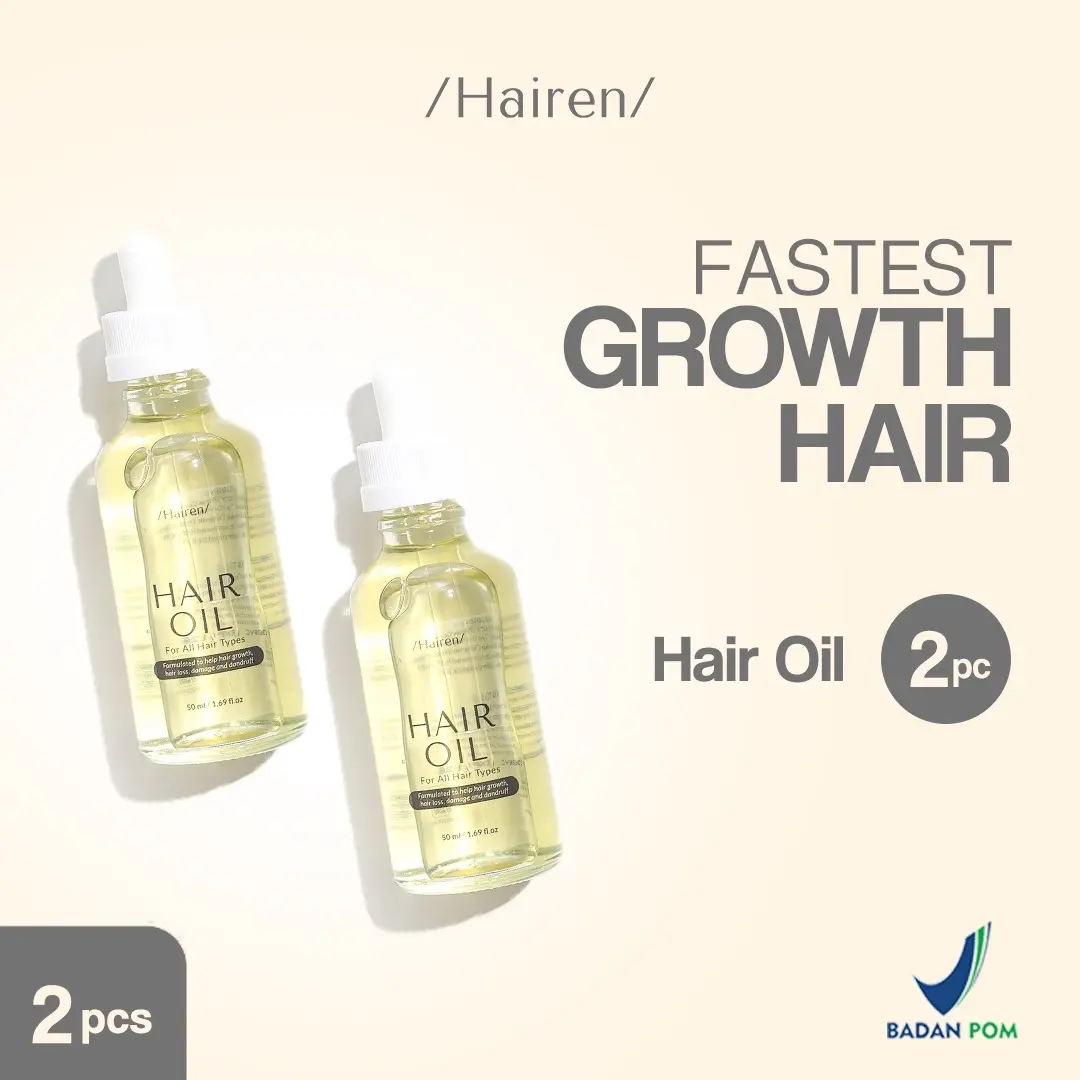 [FREE GIFT] Hairen BUNDLE 2 PCS Hair Oil (For Hair Growth)