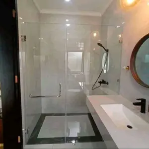 kaca shower kamar mandi tempread 10mm