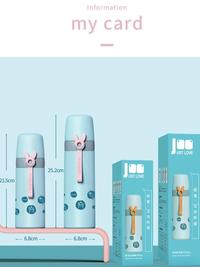 Gambar BOTOL MINUM STAINLESS XW U-2291 VACUUM FLASK // THERMOS 350ML - Biru dari Orinoco Smart Living Kota Bogor 3 Tokopedia