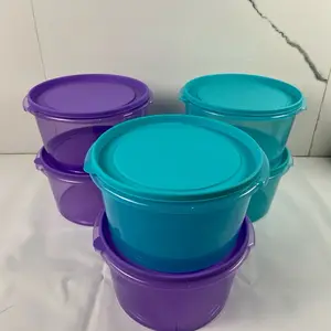 ( 6 PCS ) Toples Calista 3 Liter  Plastik Bulat Cerah / Wadah makanan kue serbaguna / Wadah penyimpanan