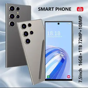 [Bisa COD] Handphone S 25 Ultra - 2024 Baru Murah 7.3inci Full HD Screen 16GB+1TB 72MP-108MP Kamera Murah Cuci Gudang Smartphone 5G ++ Dual SIM Dual 8000mAh Face Android 14 - COD